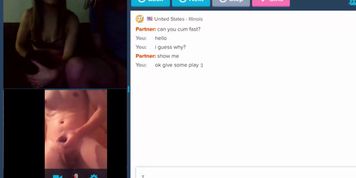 Cuck Couple ask me to Cum for them in Omegle Alternative Chatrandom