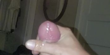 Slow-motion cum shot