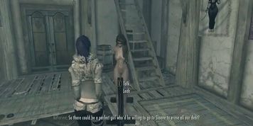 Skyrim Searching For a Slave to Rescue (Laura's Bondage Shop Last Part)