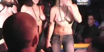 Girls Flashing At Club In San Diego 2003