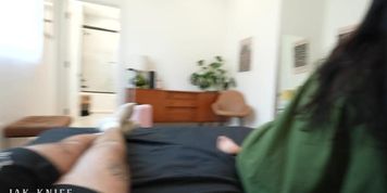 British STEP-SIS moves into my room, "stay on your side of the bed!" - Gal Ritchie (BritishAmateur, Stacy Cruz)