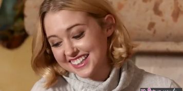 Twistys - Cute lil Chloe Cherry sucks her step mother Olivia Austin's tits by the fire