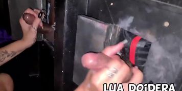 Brazilian Puta Is Busy W-Cock