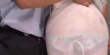 Innocent girl groped on the bus