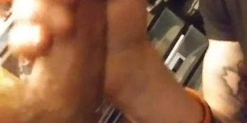 Sissy sucking neighbor off