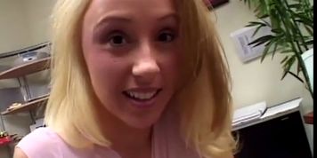Krysta-Lynn gets dicked at the office
