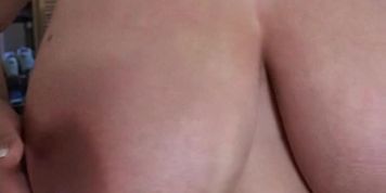 Nadine Jansen boob check