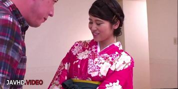 Sensual Kimono Encounter Leads to Intense Pleasure