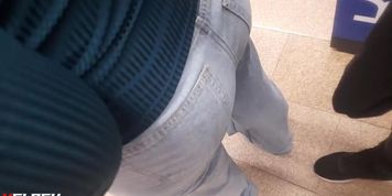 BULGE FLASH MILF CULONA PANTALON JEANS MEZCLIL ...