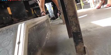 I lastly got her upskirt on my livecam