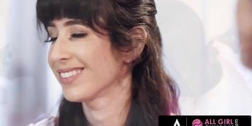 ALL GIRL MASSAGE - Two Cute Stepsisters Reminisce About Naughty Sex Moment In The Bath