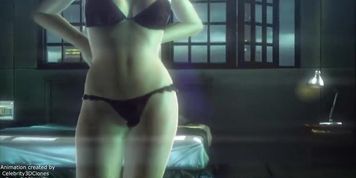 Hitman absolution Layla's Seduction goes wrong ( Created by Celebrity3Dclones from  ) (Virginee Spice)