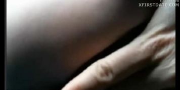 I finger her ass in bus 2019