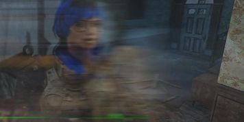 Anime girl with big breasts sucked a zombie's cock  PC Game, Hentai