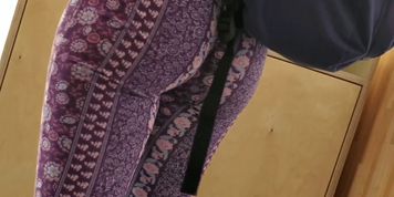 Young Teen With Jiggling Ass
