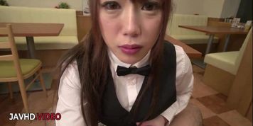 POV Blowjob With Japanese Teen Rino Sakuragi