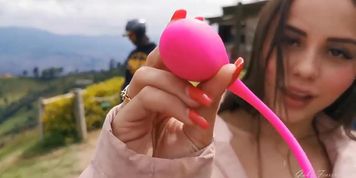 Masturbation while paragliding