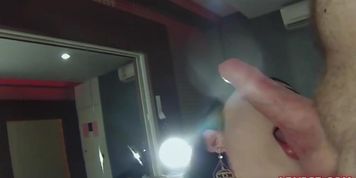 Ladyboy Vava Gives Blowjob And Gets Ass Fucked (Red juicy)