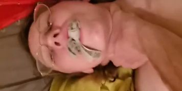 Choking Fun With A Nerdy College Slut (AmateurCollege)