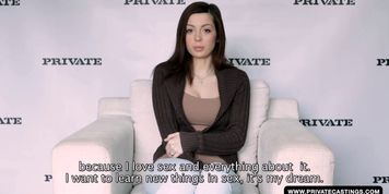 PRIVATE CASTINGS - Shooting a teen casting with Newbie Niana...