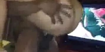 busty BBW wife taking BBC like a slut