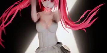 MMD Kotori Itsuka (Insect And Stockings) (Phone Number) (Submitted by BT?)