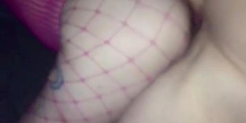 Fucking sexy ass chick nice and deep from behind 