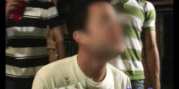 Amateur twinks enjoy getting hazed
