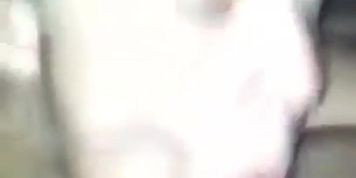 blonde ex taking cumshot to face after amazing blowjob