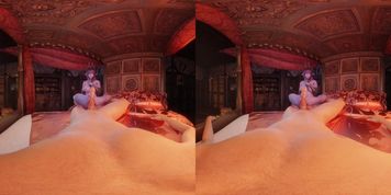 Succubus Landlady will fuck you as a sexy cowgirl - hentai
