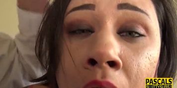 Fat submissive debased