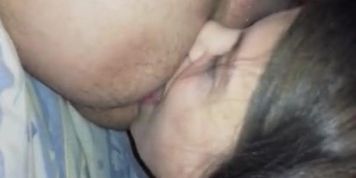 REAL CUCKOLD with invited bull. Husband films hotwife rimms friend's asshole deeply