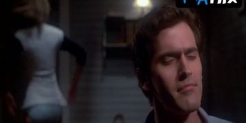 Denise Bixler Underwear Scene  in Evil Dead Ii