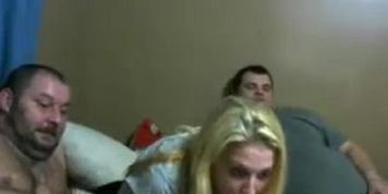 Two chubby men fucking their cousin - watch part 2 on xlivesluts.com