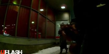 Flashing cock to a girl