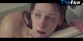 Helle Rossing Breasts,  Underwear Scene  in Pige Under Vand