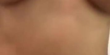 College girl with huge natural tits rides your dick POV