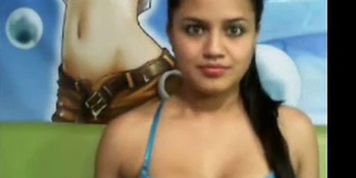 Indian Cutie Showing Off Her Tits