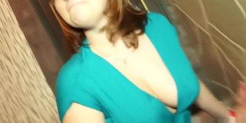 Real euro newbie visits public gloryhole