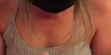 British blonde talks about bbc when wanking off her cuck