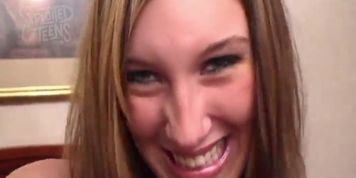 Holy Shit! Tall Teen Has A Fist Shoved Into Her Pussy