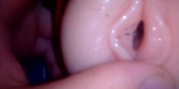 Fingering wet Pussy (Pocket pussy
