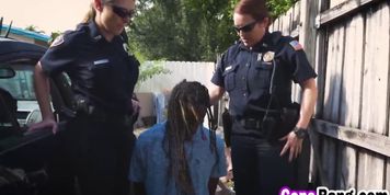 Police officer arrest and fuck jamaican artist