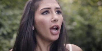 Lesbian latina enjoys rough sex with bully outdoors (Emily Willis, Gianna Dior)