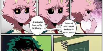 Izuku Midoriya x Mina, 100% anal power boku no hero academia parody (Miriama Kunkelova)