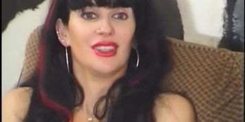 Brunette Gets A Face Full Of Cum - Telsev
