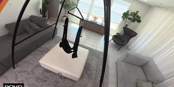 Sophia Sterling Gets Her Cunt Filled On Surprise Sex Swing