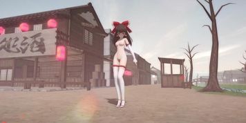 Reimu Hakurei Entrance to You CM3D