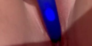 Solo toy play - leaking pussy (Candy Caine, Freya Mayer, Sky Bri)