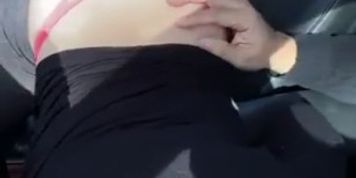 Public blowjob in car amateur norwegian teen from horer.eu
